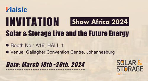 Latest company news about Fabrik-Ausstellung 2024: Solar & Storage Live und die Zukunft der Energie-Show Afrika